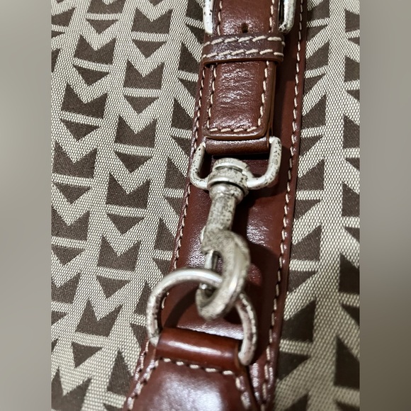 Vintage Michael Kors satchel bag, brown. - Picture 4 of 17